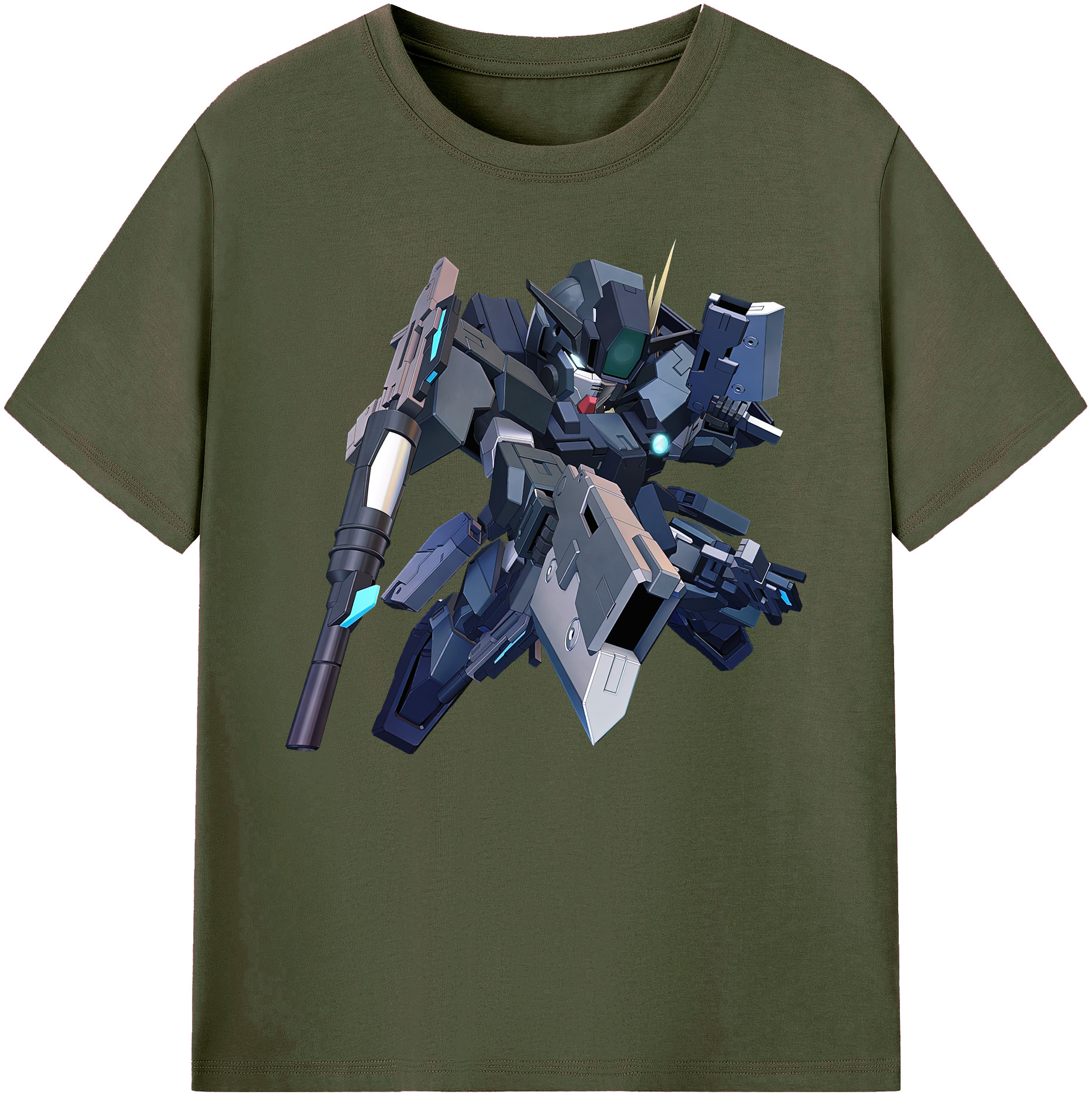 （画像用） 機動戦士ガンダム Mobile Suit Gundam 綿100％ メンズ半袖Tシャツ｜肌触りやわらか＆通気性